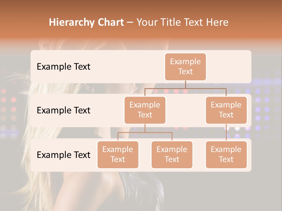 Pretty Party Female PowerPoint Template
