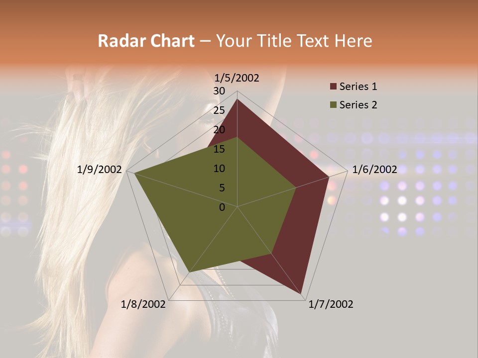 Pretty Party Female PowerPoint Template