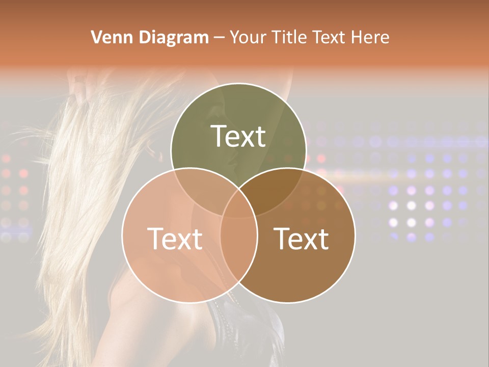 Pretty Party Female PowerPoint Template