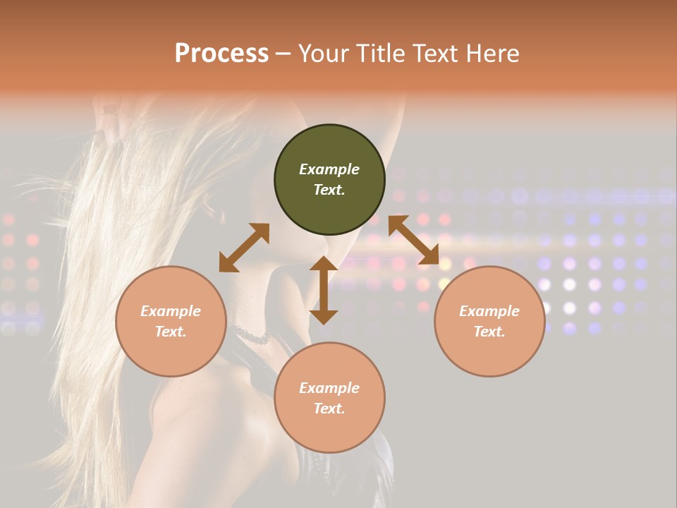 Pretty Party Female PowerPoint Template