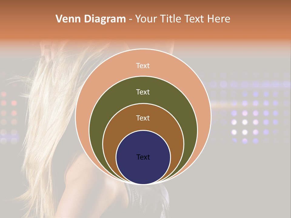 Pretty Party Female PowerPoint Template