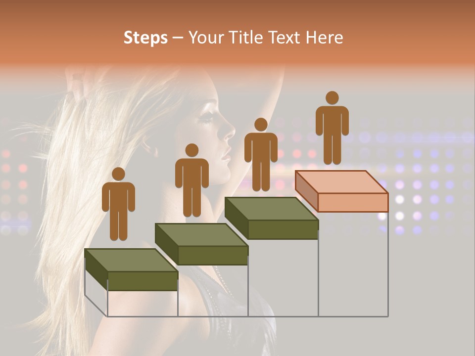 Pretty Party Female PowerPoint Template