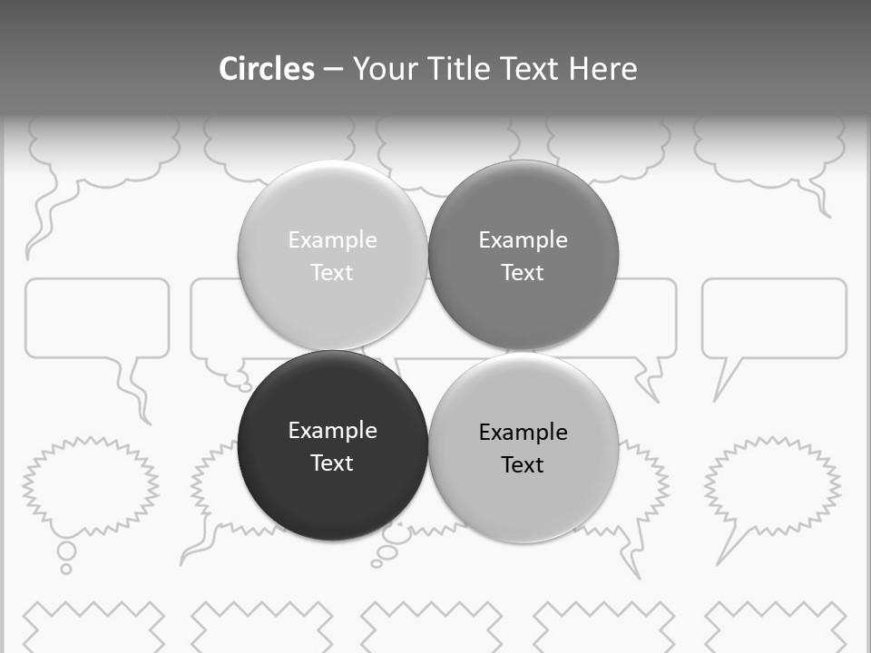 Shiny Backgrounds Closeup PowerPoint Template