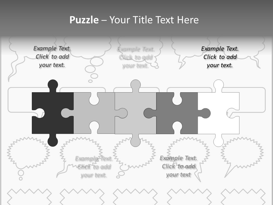 Shiny Backgrounds Closeup PowerPoint Template