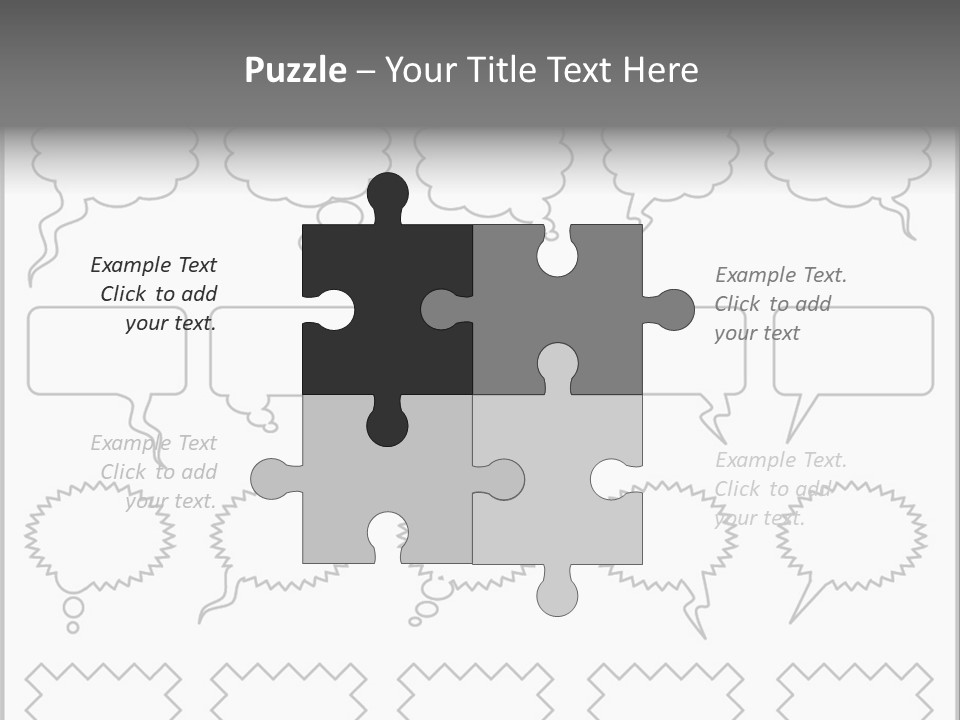 Shiny Backgrounds Closeup PowerPoint Template