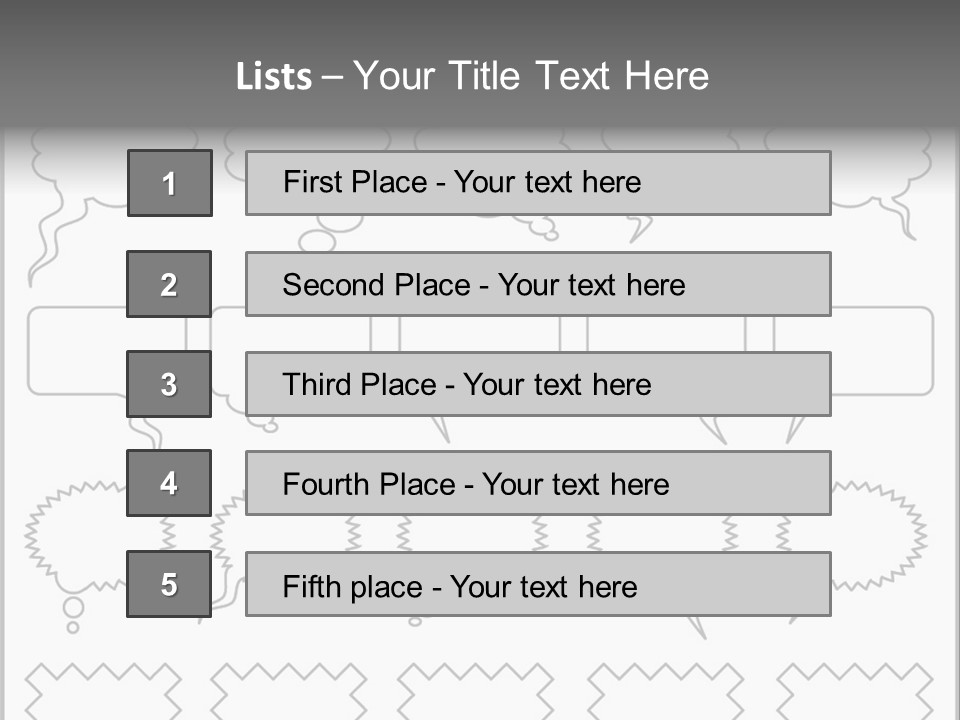Shiny Backgrounds Closeup PowerPoint Template