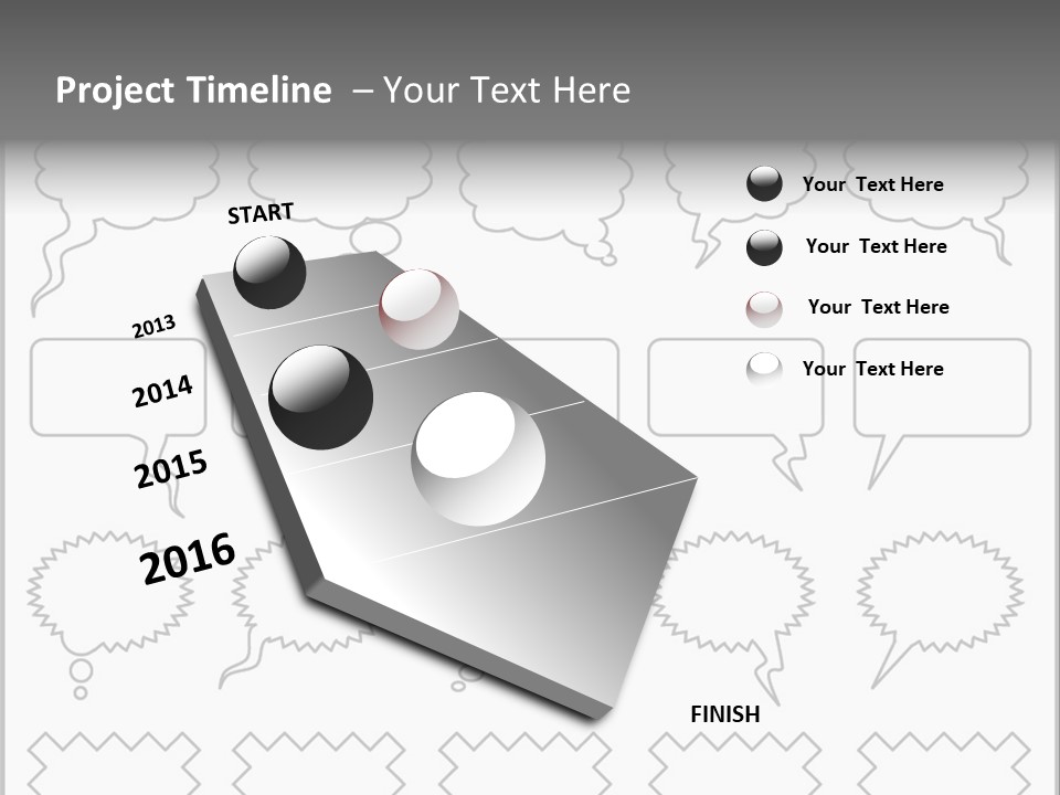 Shiny Backgrounds Closeup PowerPoint Template