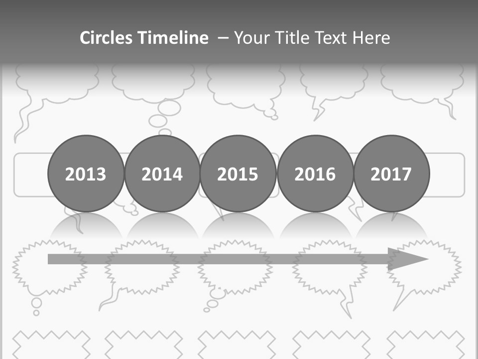 Shiny Backgrounds Closeup PowerPoint Template