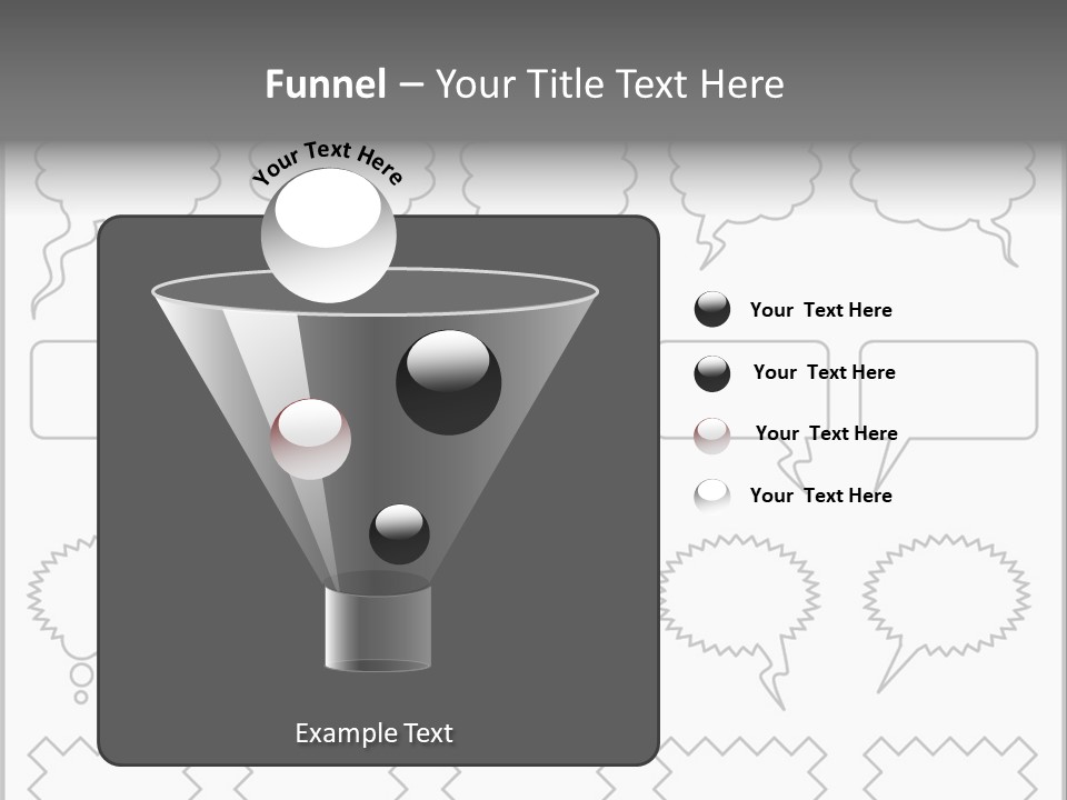 Shiny Backgrounds Closeup PowerPoint Template