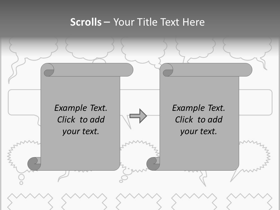 Shiny Backgrounds Closeup PowerPoint Template
