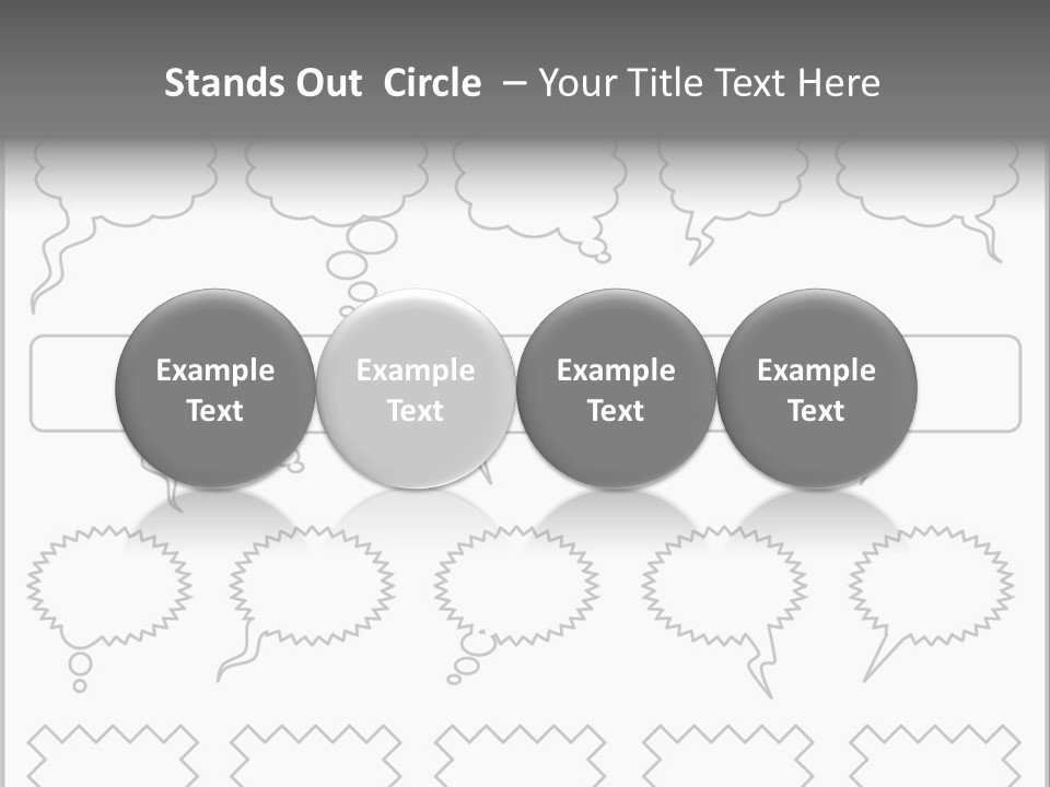 Shiny Backgrounds Closeup PowerPoint Template