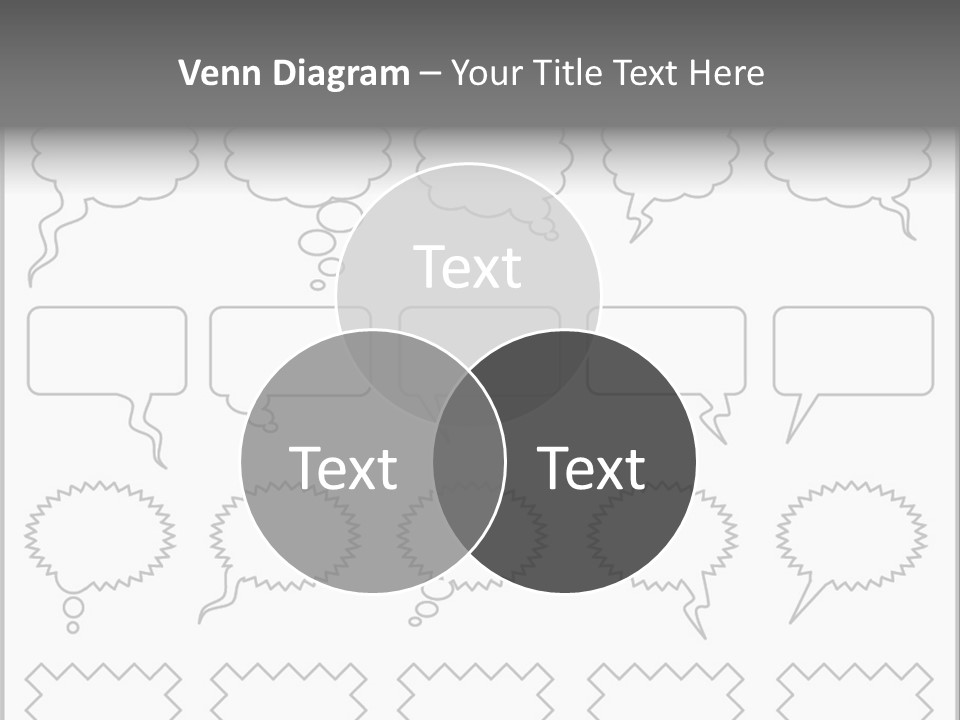 Shiny Backgrounds Closeup PowerPoint Template