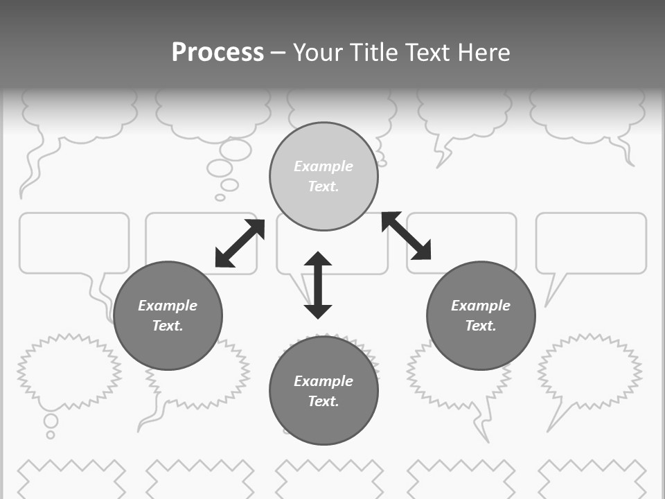 Shiny Backgrounds Closeup PowerPoint Template