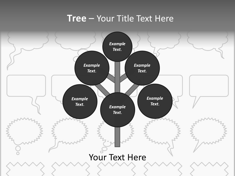 Shiny Backgrounds Closeup PowerPoint Template