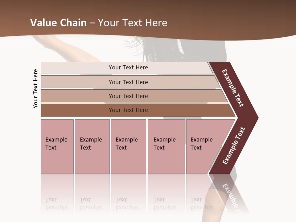 Stretching Balance Hop PowerPoint Template