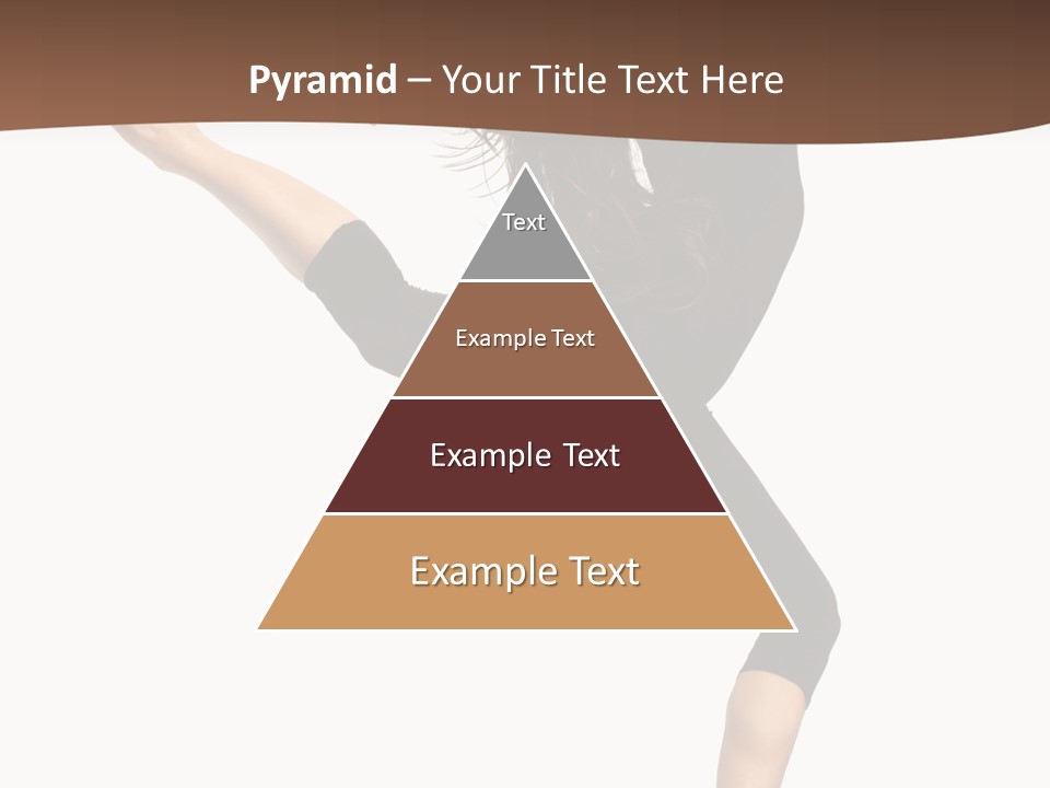 Stretching Balance Hop PowerPoint Template