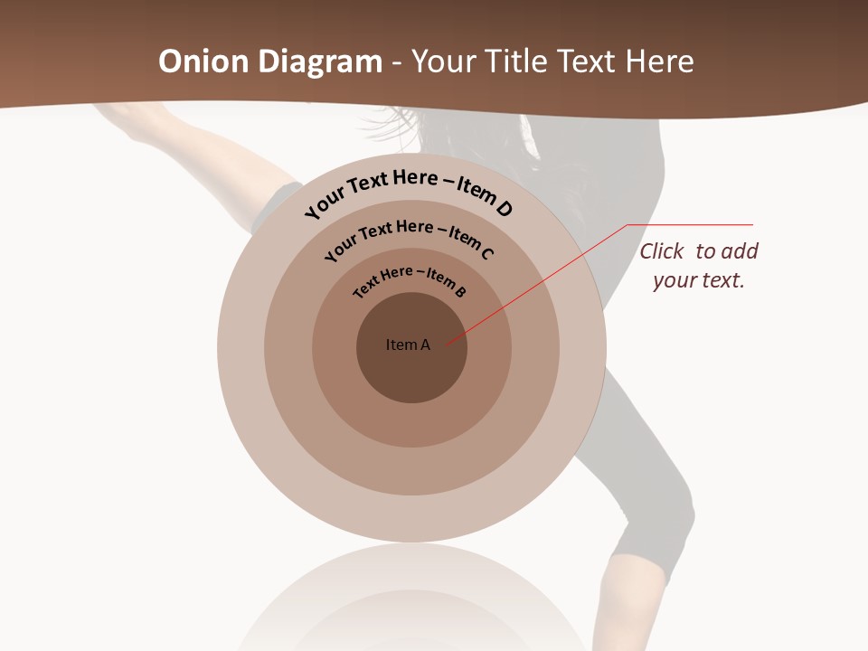 Stretching Balance Hop PowerPoint Template