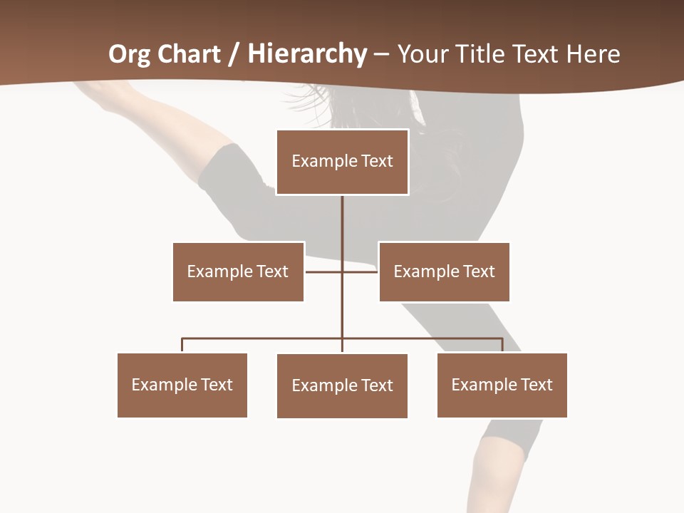 Stretching Balance Hop PowerPoint Template