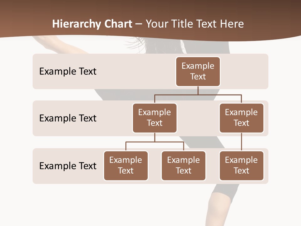 Stretching Balance Hop PowerPoint Template