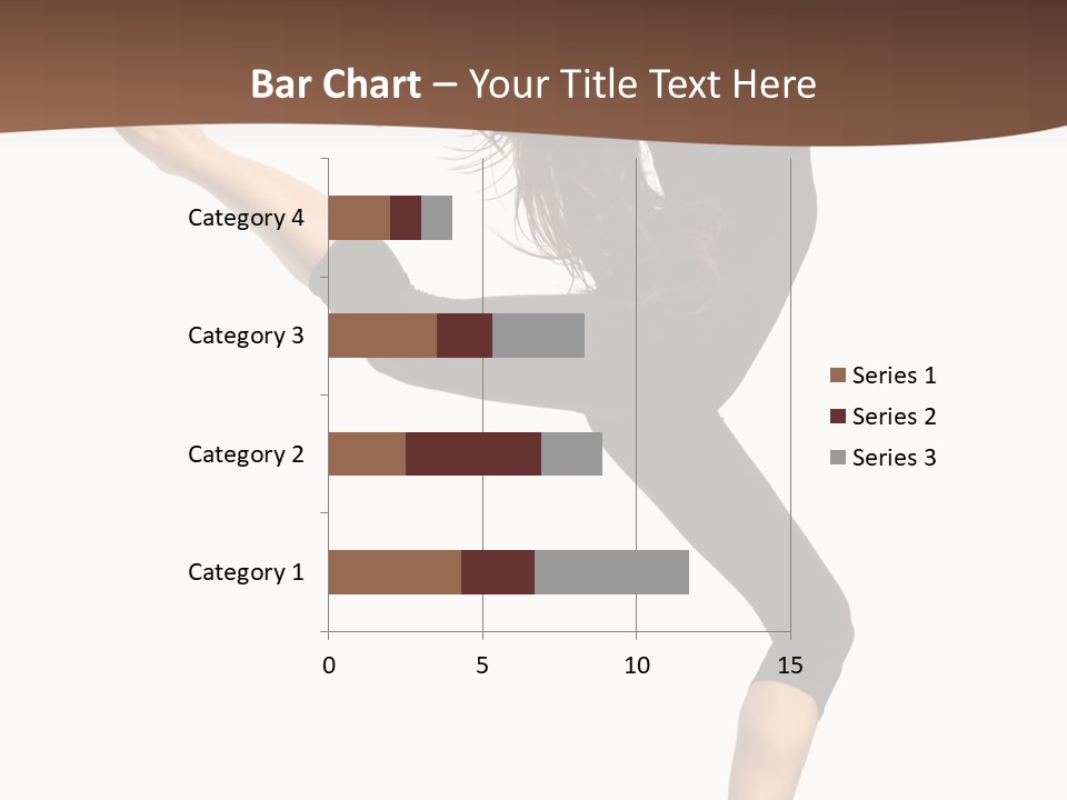 Stretching Balance Hop PowerPoint Template