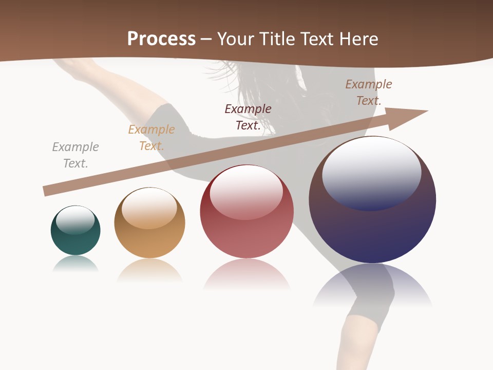 Stretching Balance Hop PowerPoint Template