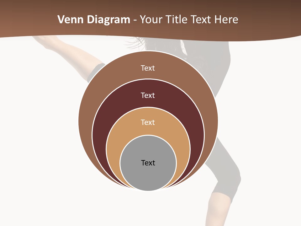 Stretching Balance Hop PowerPoint Template