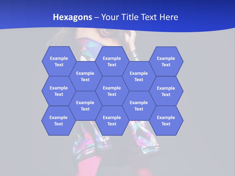 Woman Party Gogo PowerPoint Template