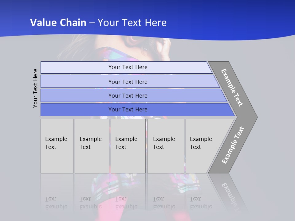 Woman Party Gogo PowerPoint Template