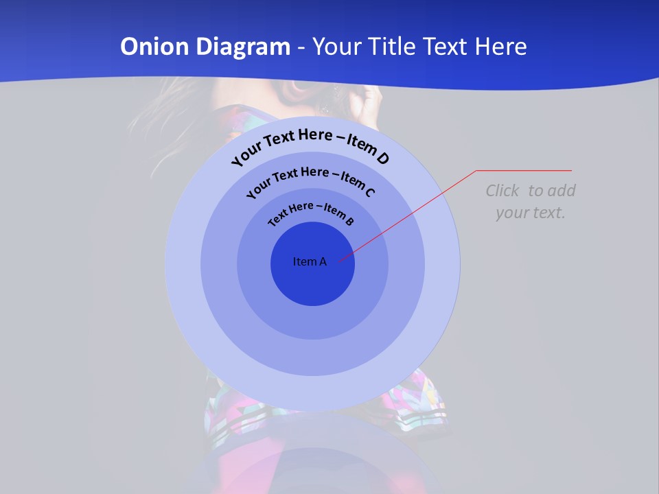 Woman Party Gogo PowerPoint Template