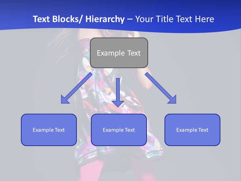 Woman Party Gogo PowerPoint Template