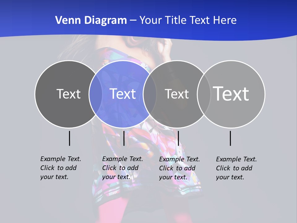 Woman Party Gogo PowerPoint Template