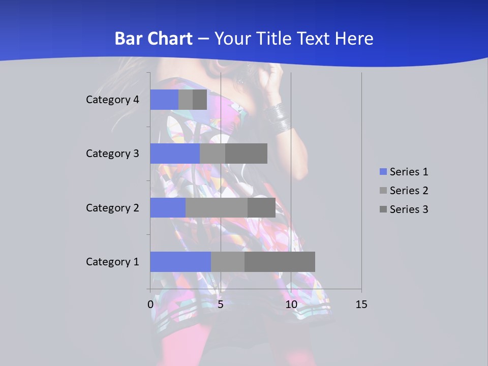 Woman Party Gogo PowerPoint Template