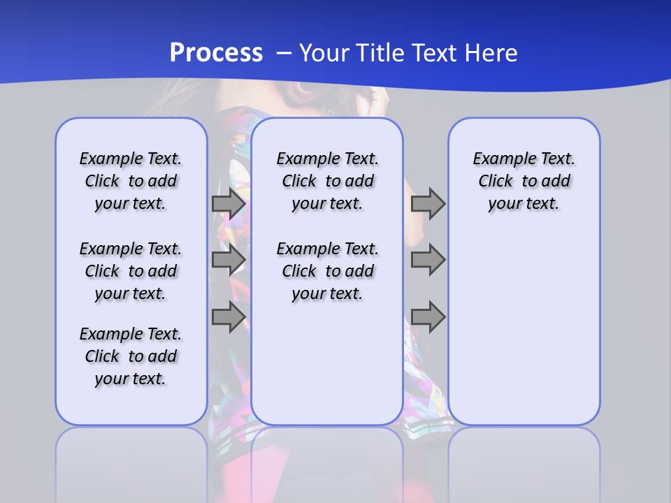 Woman Party Gogo PowerPoint Template