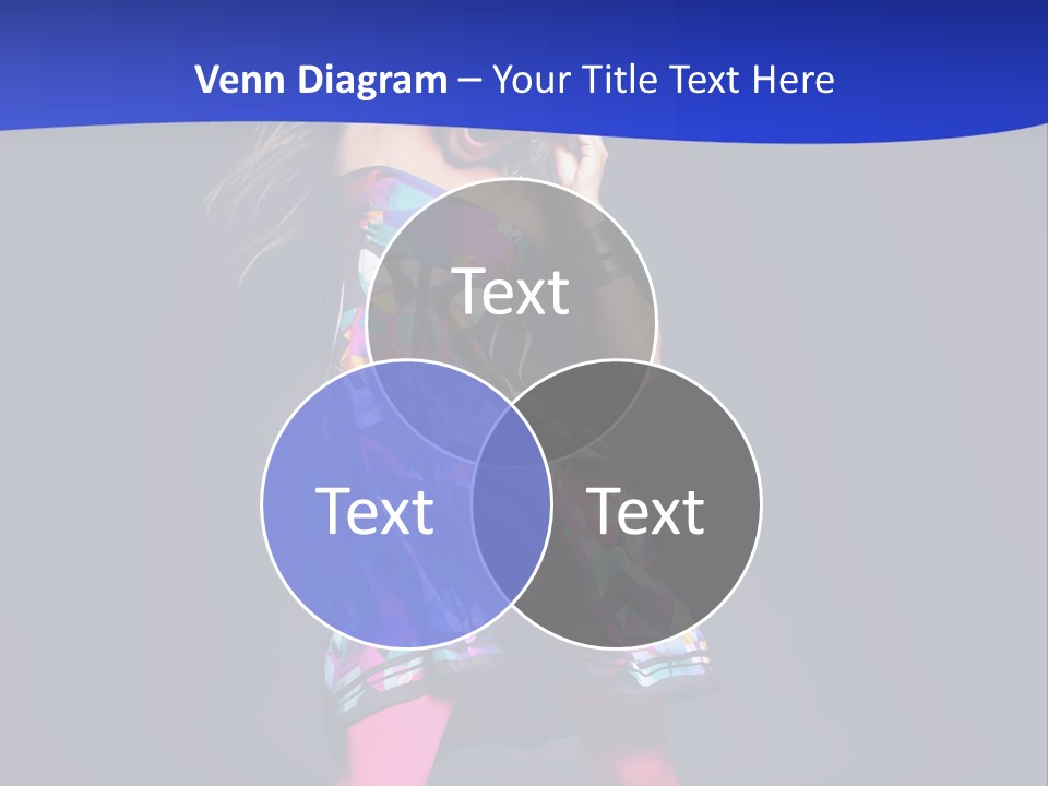 Woman Party Gogo PowerPoint Template