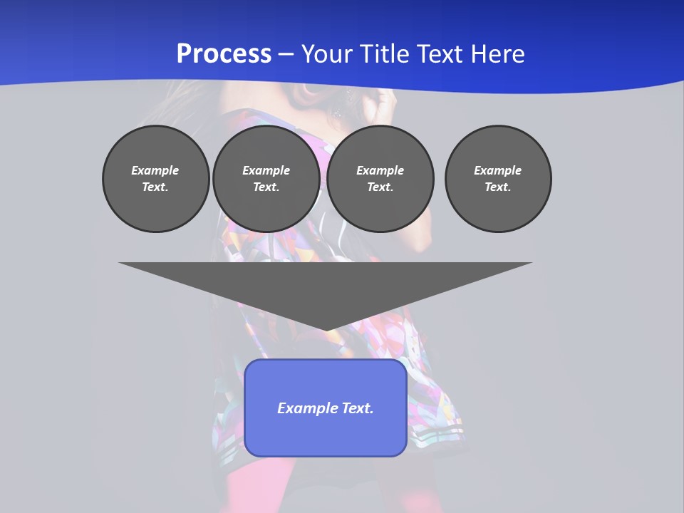 Woman Party Gogo PowerPoint Template