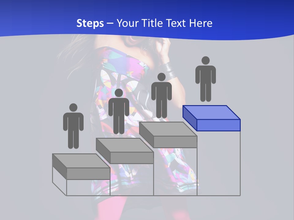 Woman Party Gogo PowerPoint Template