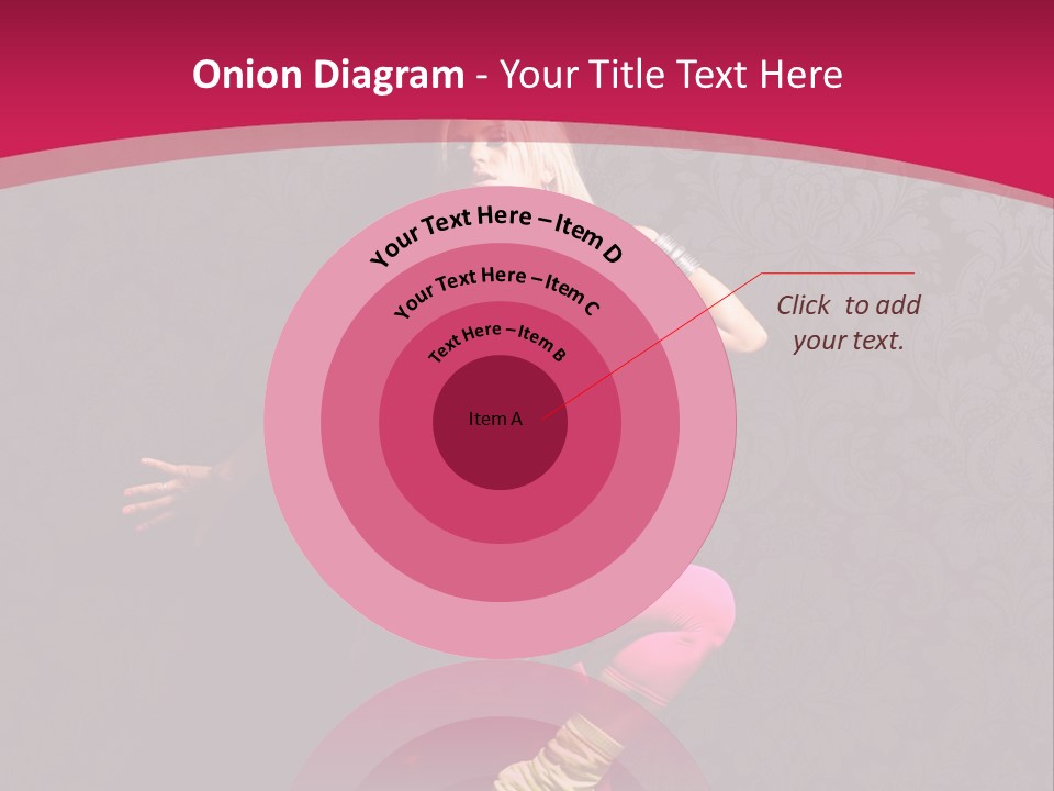 Heat Voluptuous Flirting PowerPoint Template