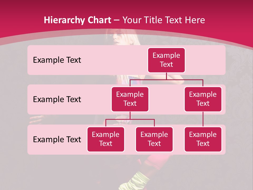 Heat Voluptuous Flirting PowerPoint Template
