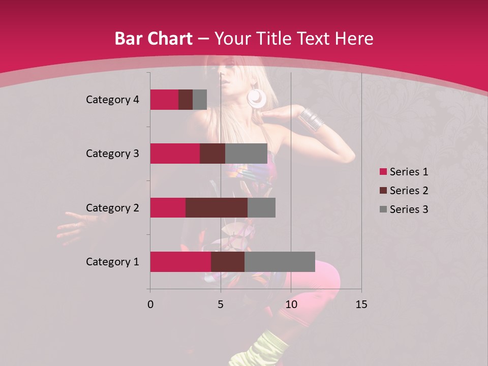 Heat Voluptuous Flirting PowerPoint Template