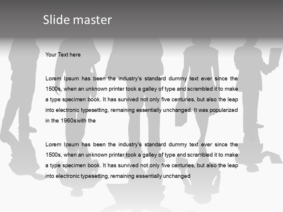 Gazer Clairvoyant Magic PowerPoint Template