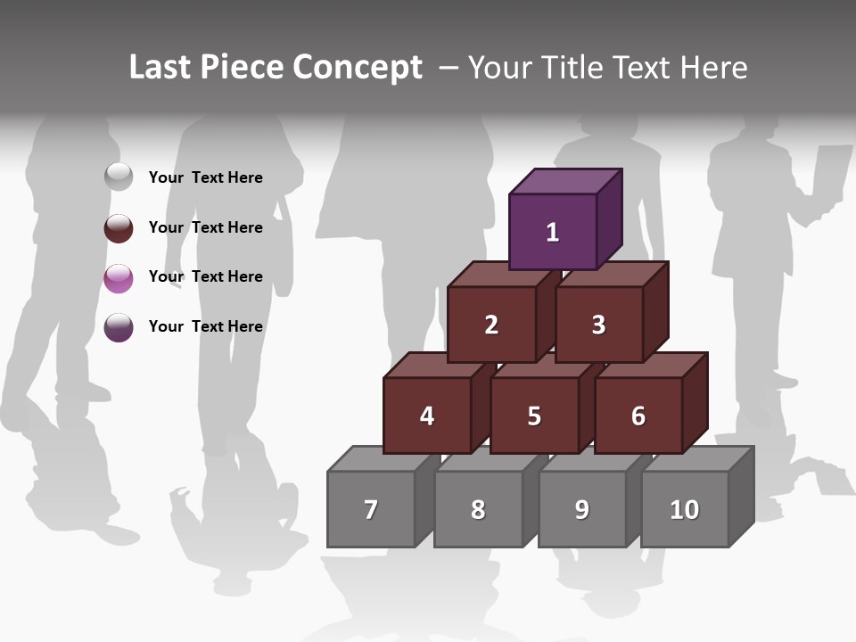 Gazer Clairvoyant Magic PowerPoint Template