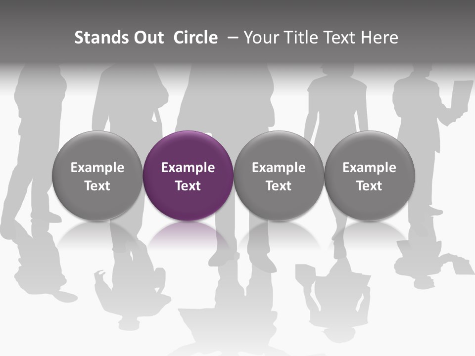 Gazer Clairvoyant Magic PowerPoint Template