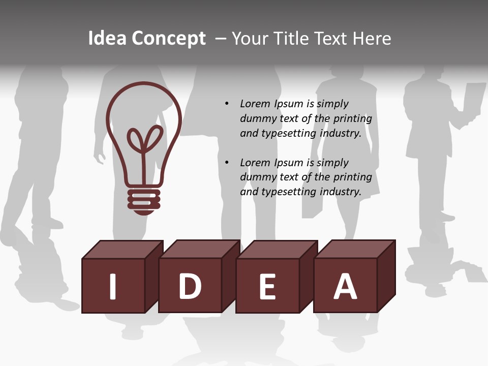 Gazer Clairvoyant Magic PowerPoint Template