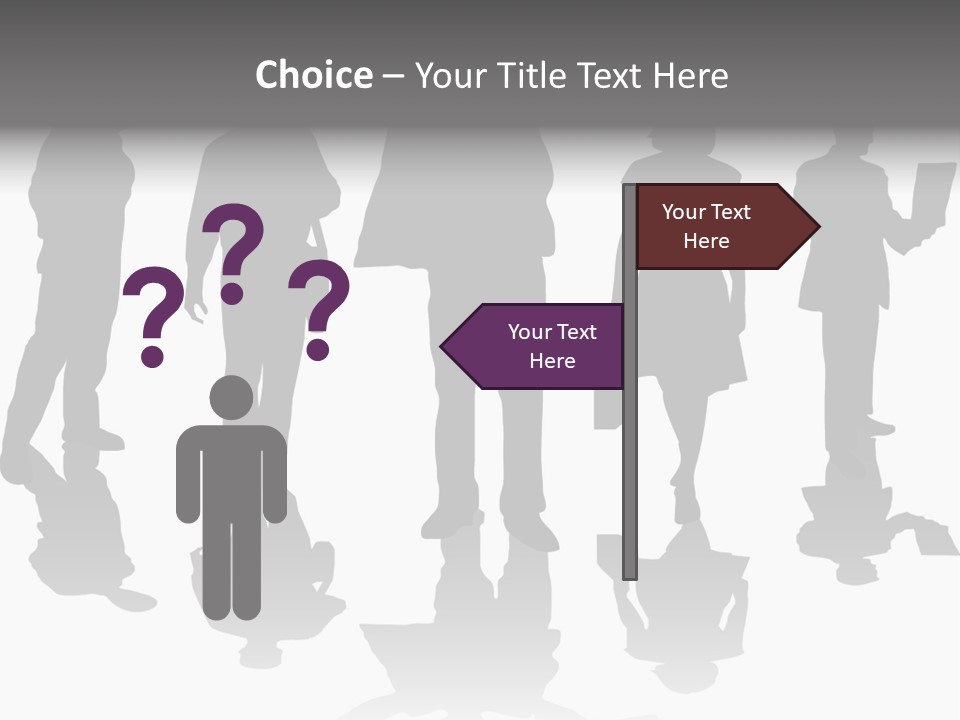 Gazer Clairvoyant Magic PowerPoint Template