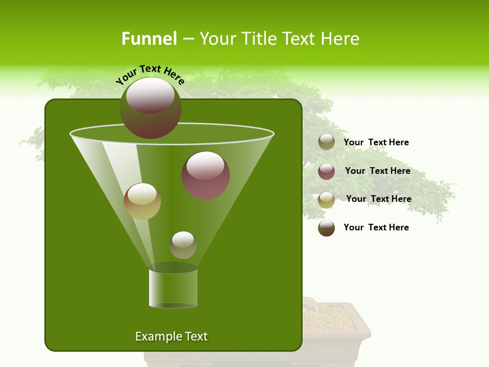 Flower Japan Plant PowerPoint Template