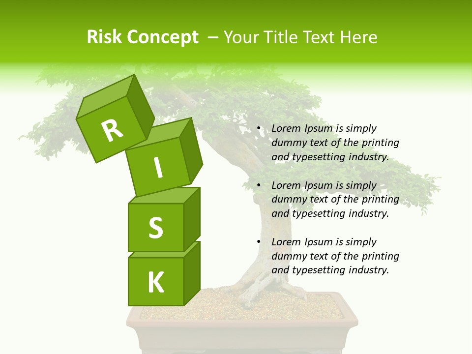 Flower Japan Plant PowerPoint Template