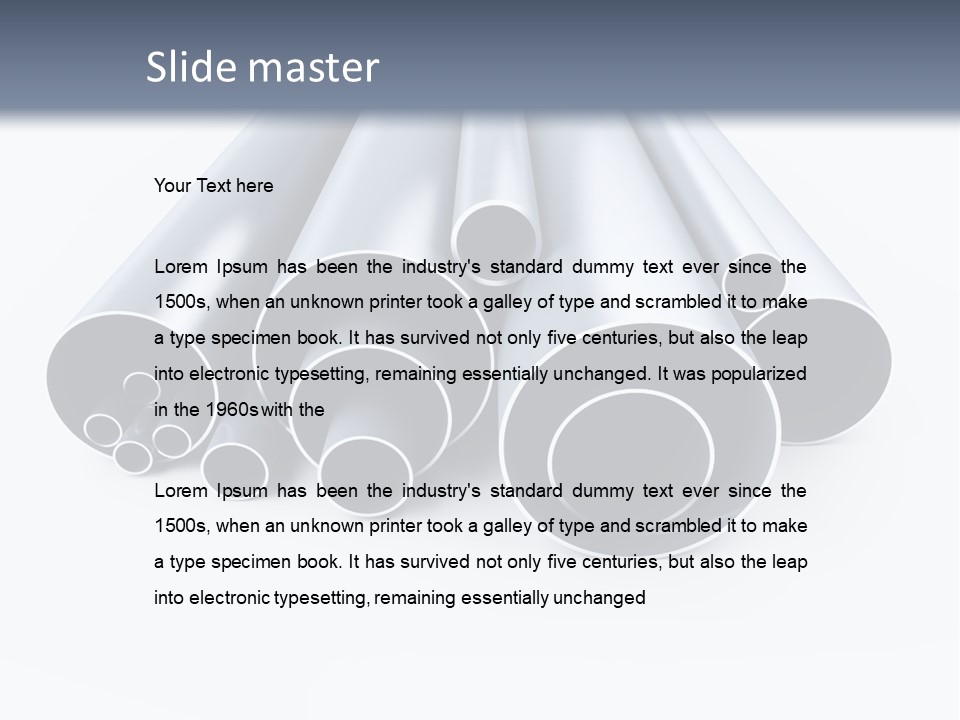 Shiny Backgrounds Closeup PowerPoint Template