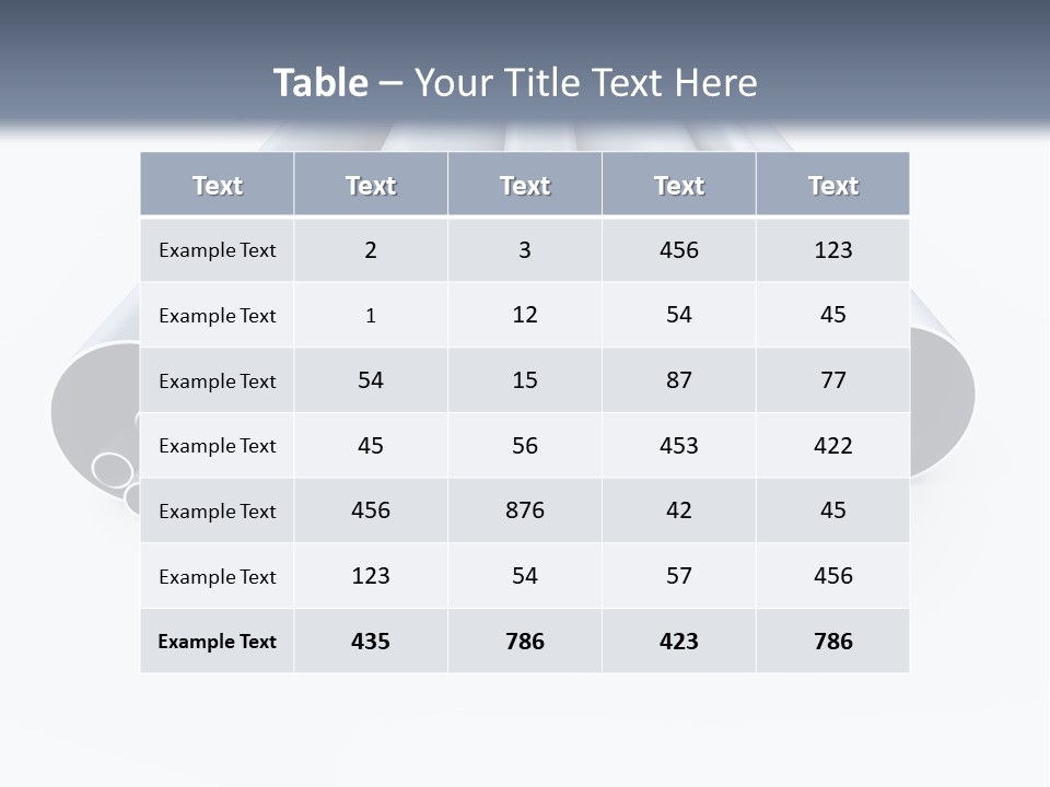 Shiny Backgrounds Closeup PowerPoint Template