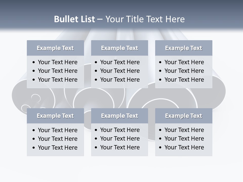 Shiny Backgrounds Closeup PowerPoint Template