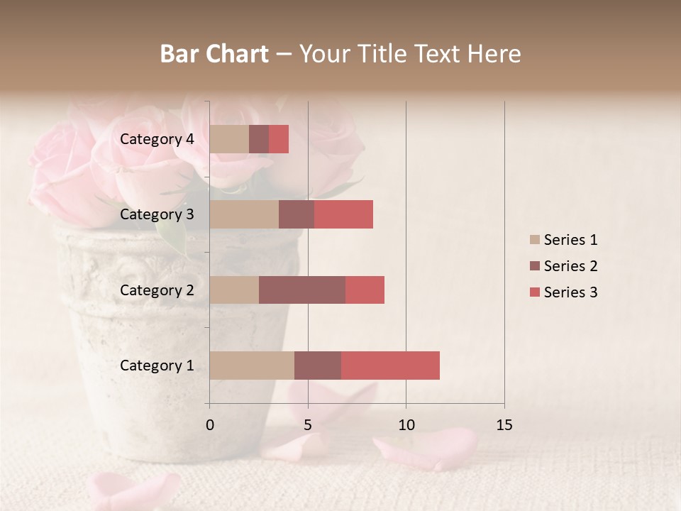 Rose Life Pink PowerPoint Template